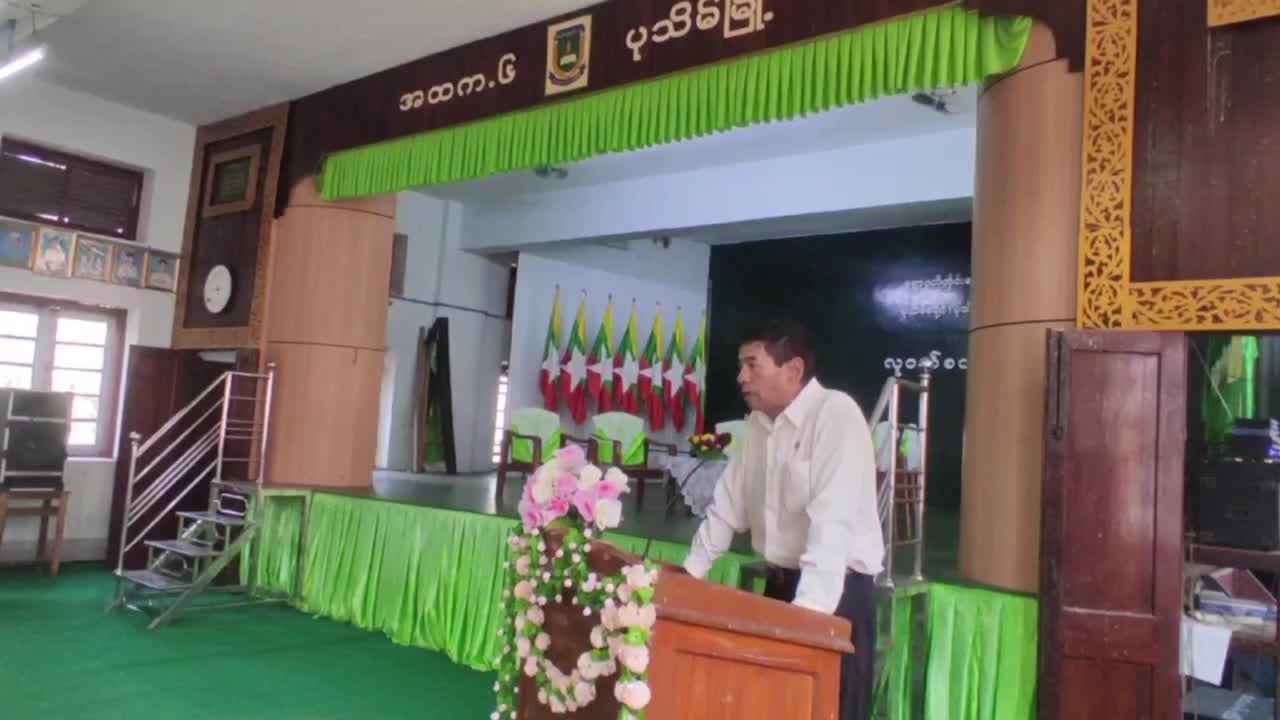 ပုသိမ်မြို့ အ.ထ.က ( ၆)ကျောင်း တွင်လူငယ်စကားဝိုင်းကျင်းပ